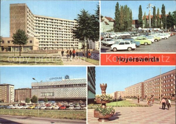 Hoyerswerda Wilh Pieck Str Platz der Roten Armee Ce