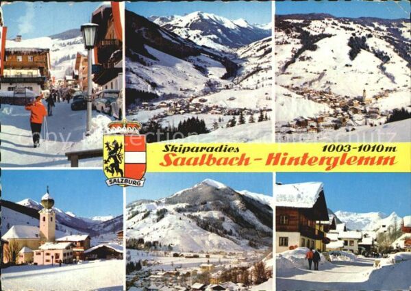 Saalbach-Hinterglemm Dorfstrasse Zwölferkogel Kohlmaiskopf K