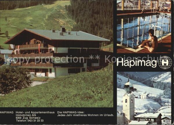 Saalbach-Hinterglemm Hapimag Haus Hallenbad Kirche