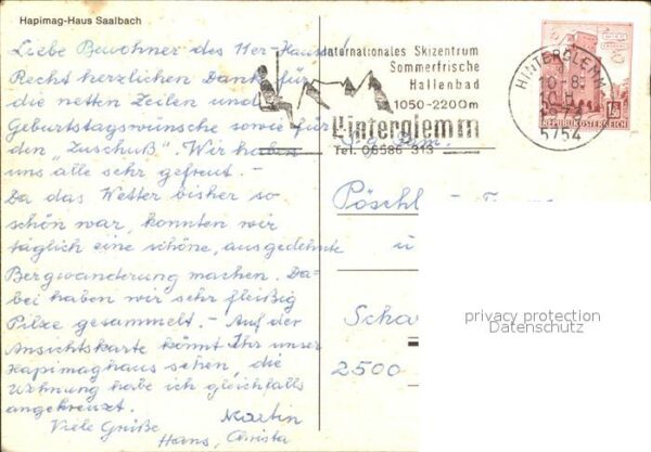 Saalbach-Hinterglemm Hapimag Haus Hallenbad Kirche – Bild 2