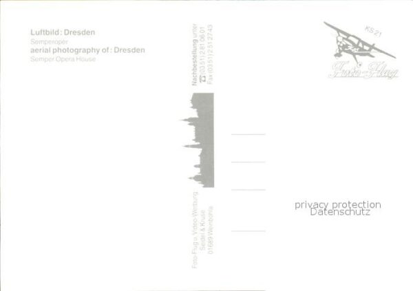 Dresden Semperoper Fliegeraufnahme – Bild 2