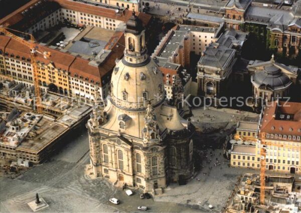 Dresden Frauenkirche Fliegeraufnahme