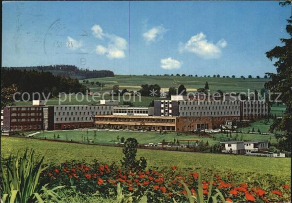 Bad Steben BfA Sanatorium Franken