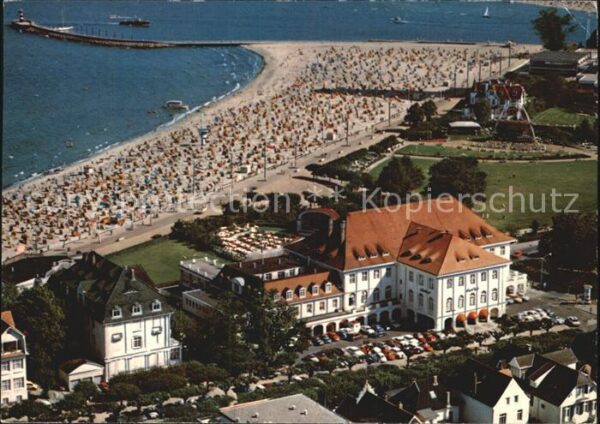 Travemuende Ostseebad Fliegeraufnahme