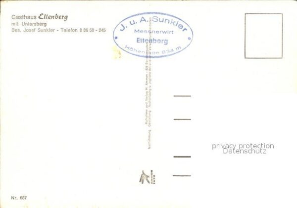 Ettenberg Gasthaus Ettenberg mit Untersberg – Bild 2