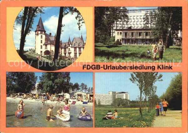 Klink Waren Erholungsheime Schloss Klink und Herber