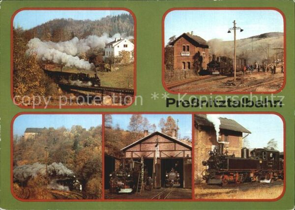 Lokomotive Pressnitztalbahn Bahnhof Steinbach Loks