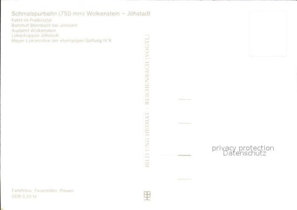 Lokomotive Pressnitztalbahn Bahnhof Steinbach Loks – Bild 2