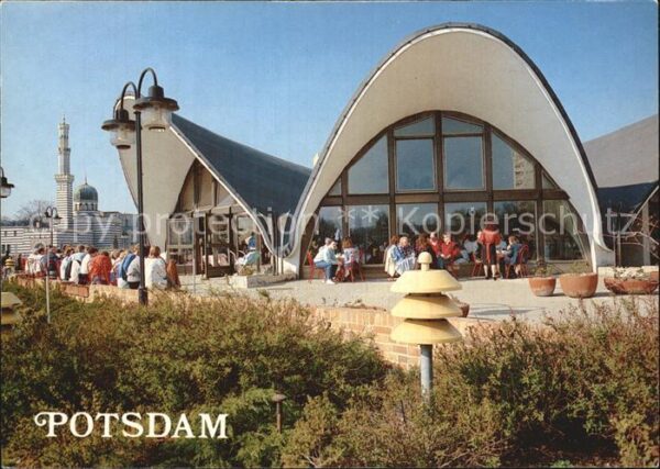 Potsdam Cafe Seerose und Moschee