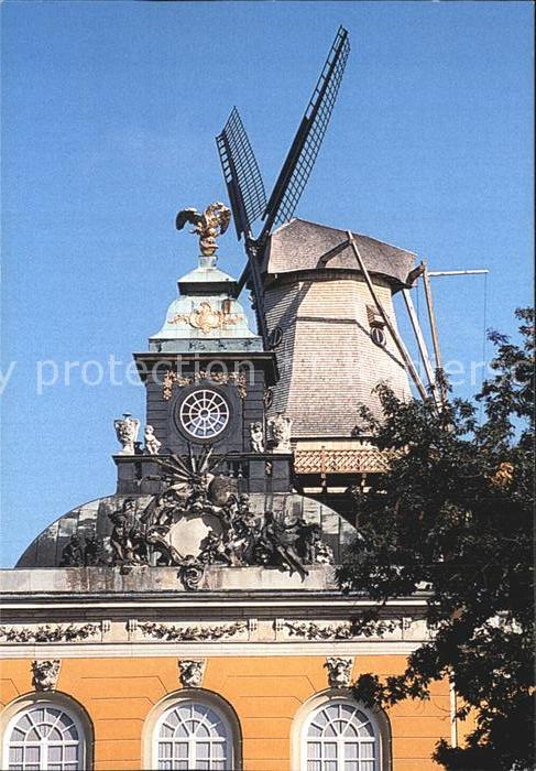 Potsdam Park Sanssouci Neue Kammern und histori