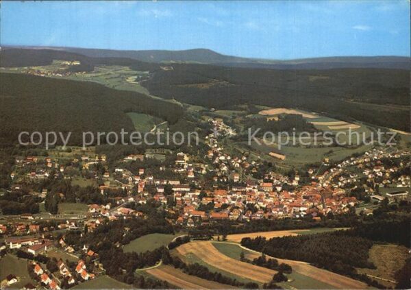 Bad Brueckenau Fliegeraufnahme