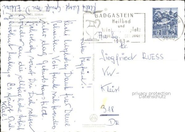 Badgastein Stubnerkogel Hafnergruppe Ankogel Geise – Bild 2