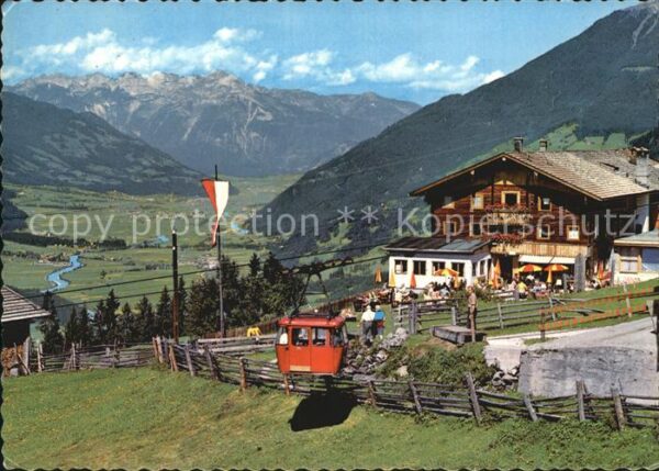 Zell Ziller Tirol Gasthof Grindlalm Enzian Sepp Seilbahn