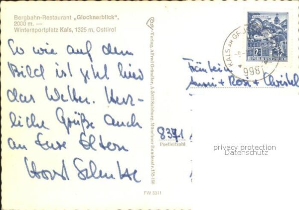Kals Grossglockner Bergbahn Restaurant Glocknerblick – Bild 2