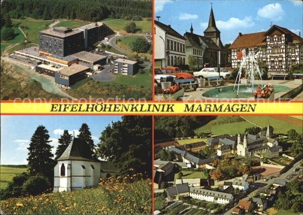 Marmagen Eifelhöhenklinik Fliegeraufnahme Brunne