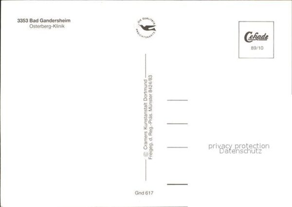 Bad Gandersheim Osterberg Klinik Fliegeraufnahme – Bild 2