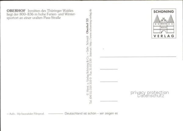 Oberhof Thueringen Fliegeraufnahme – Bild 2