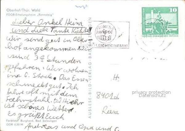 Oberhof Thueringen FDGB Erholungsheim Rennsteig – Bild 2