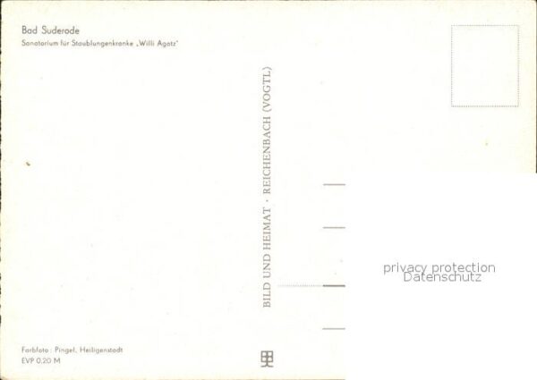 Bad Suderode Sanatorium Willi Agatz – Bild 2