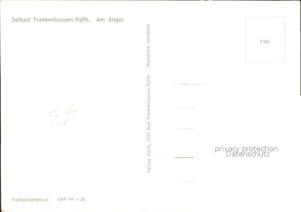 Bad Frankenhausen Thüringer Hof Am Anger – Bild 2