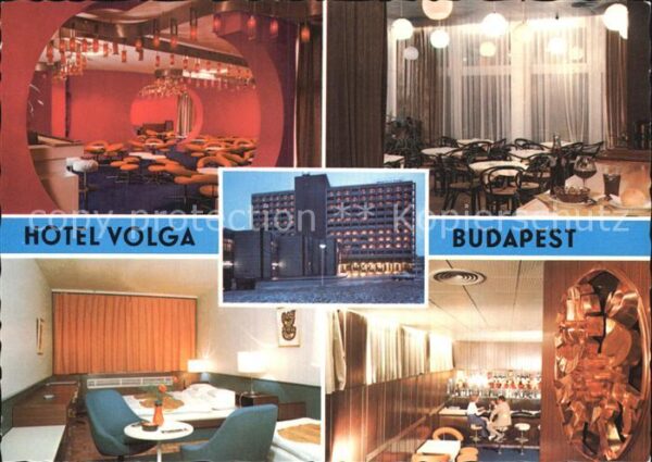 Budapest Hotel Volga Bar Gastraum Gästezimmer