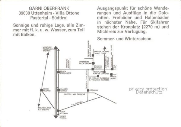 Uttenheim Suedtirol Garni Oberfrank – Bild 2