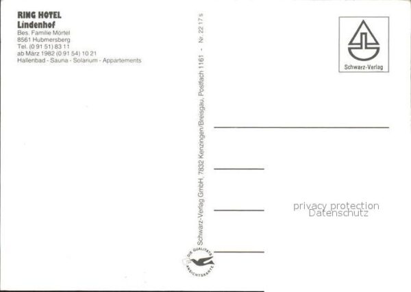 Hubmersberg Ring Hotel Lindenhof – Bild 2