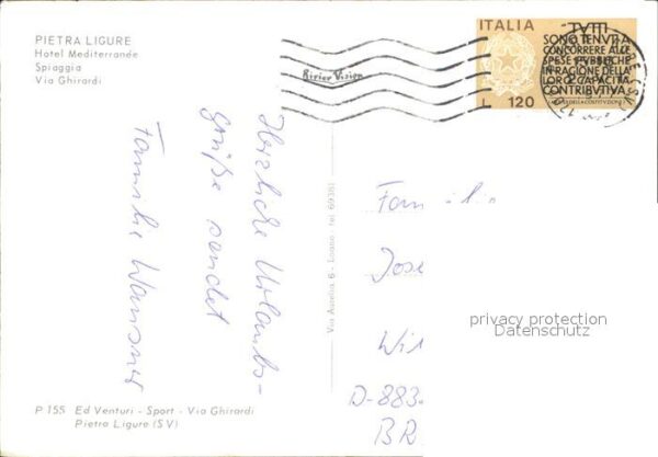 Pietra Ligure Hotel Mediterranee Spiaggia Via Ghirard – Bild 2