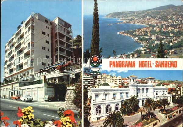 Sanremo Panorama Hotel Fliegeraufnahme
