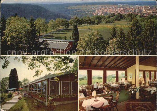Freudenstadt Panorama Cafe am Friedrichsturm