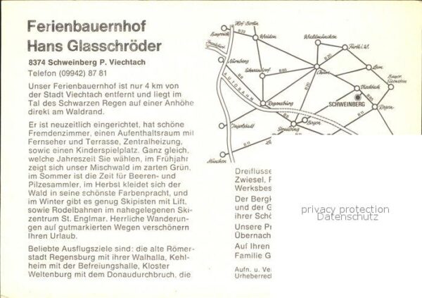 Schweinberg Kollnburg Ferienbauernhof Glasschröder – Bild 2