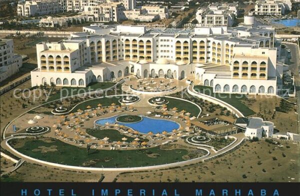 SOUSSE  Tunesie Hotel Imperial Marhaba Fliegeraufnahme