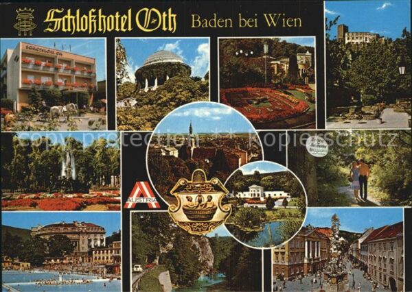 Baden Wien Schlosshotel Oth Teilansichten