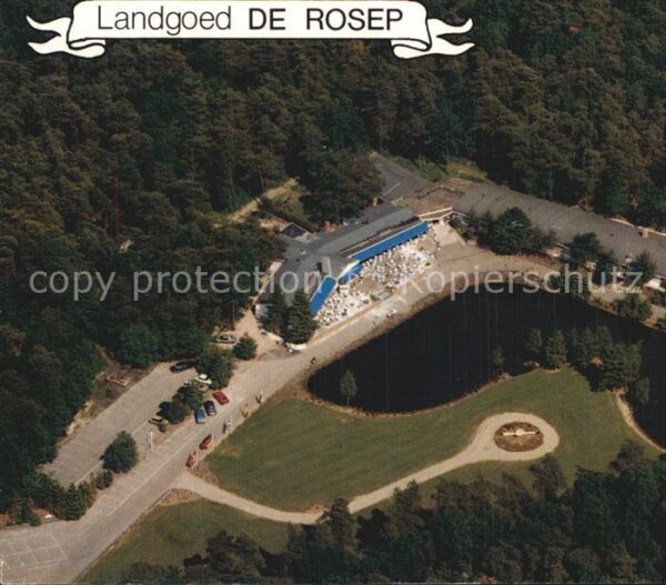 Oisterwijk Landgoed De Rosep Fliegeraufnahme