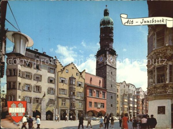 Innsbruck Altstadt Herzog Friedrich Str Bürgerhäu