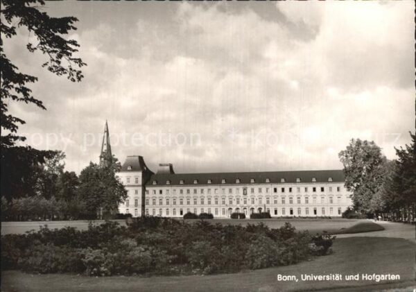 Bonn Rhein Universität und Hofgarten