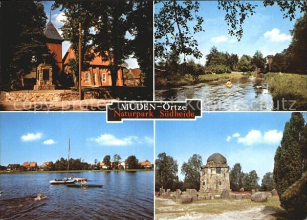 Mueden Oertze Naturpark Südheide Teilansichten