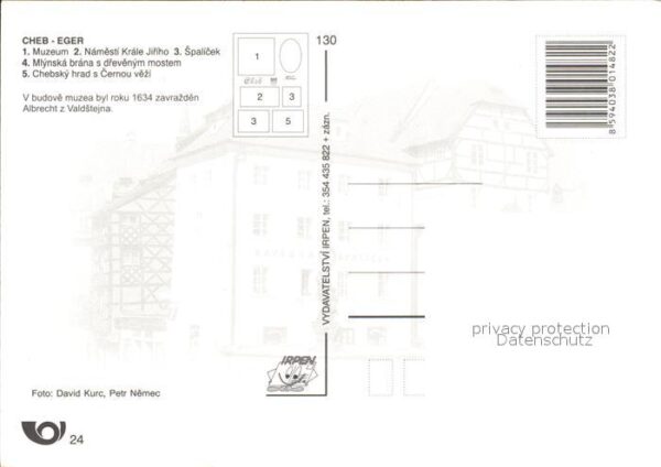 Cheb Eger Muzeum Namesti Krale Jiriho Spalicek Ml – Bild 2