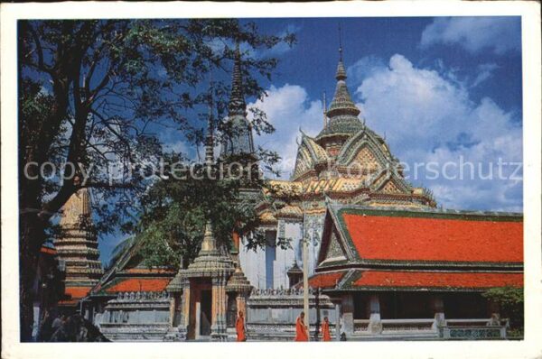 Bangkok The Mondop Library Wat Pho