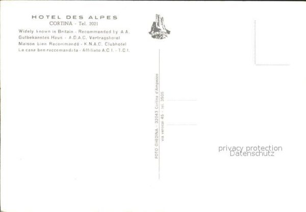 Cortina d Ampezzo Hotel des Alpes – Bild 2
