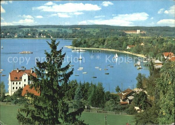 Ammersee Herrschinger Bucht Panorama