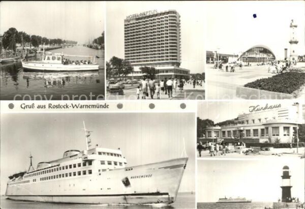 Rostock-Warnemuende Hotel Neptun Teepott Kurhaus MS Warnemü