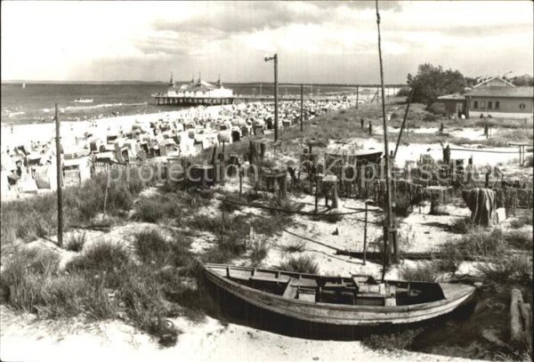 Ahlbeck Ostseebad Strand Seebrücke