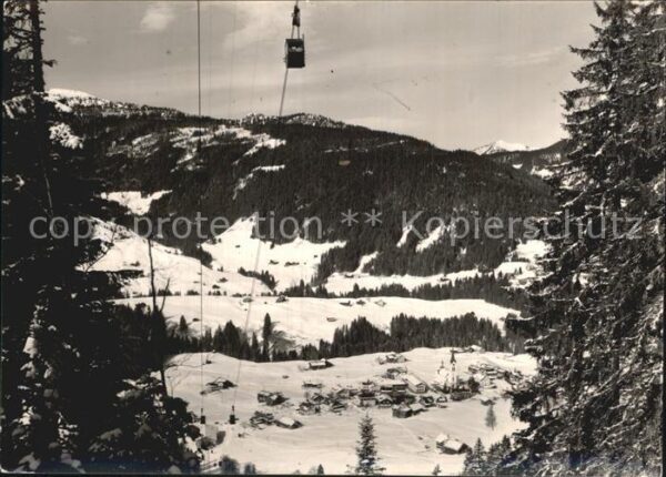 Kleinwalsertal Vorarlberg Kanzelwandbahn