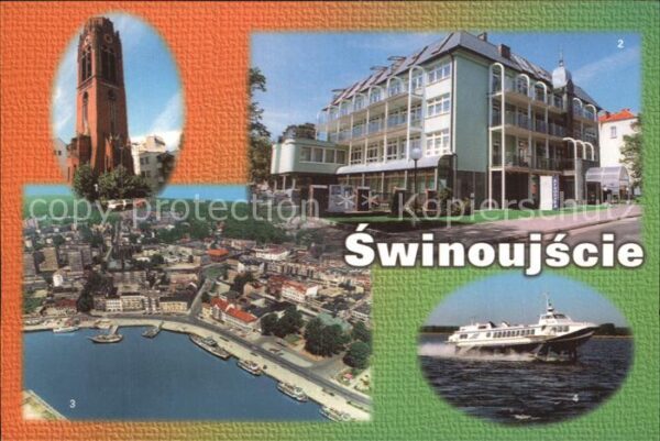 Swinoujscie Swinemuende Ruiny kosciola Marcina Lutra OSW Afrody