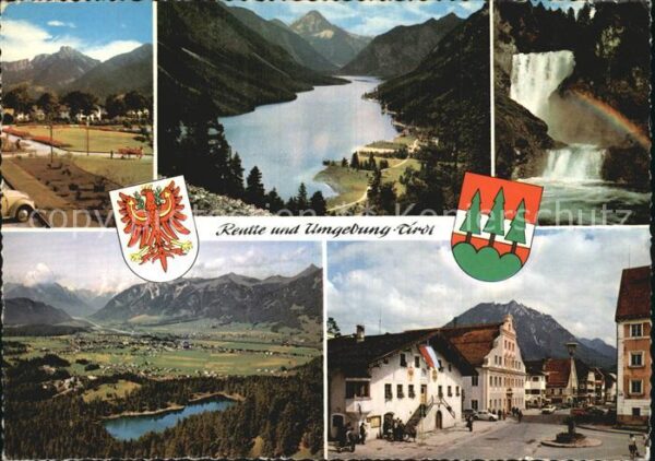 Reutte Tirol Teilansichten Wasserfall Panorama Stras