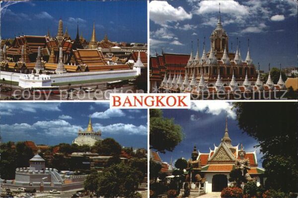 Bangkok Wat Phra Kaeo wat Ratchanatda Pom Maha