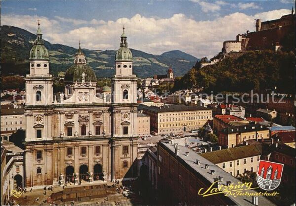 Salzburg Oesterreich Dom Kloster Nonnberg Hohensalzburg Jede
