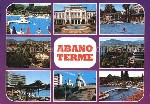 Abano Terme Terme Euganee Teilansichten