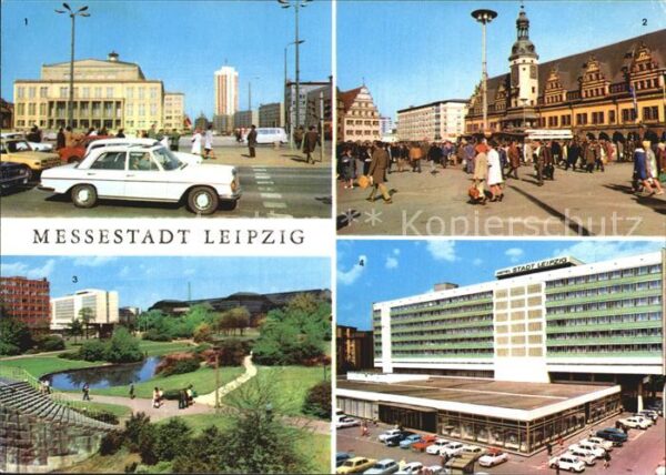 Leipzig Opernhaus Altes Rathaus Alte Waage Mark